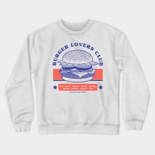 Burger Lovers Club Crewneck Sweatshirt